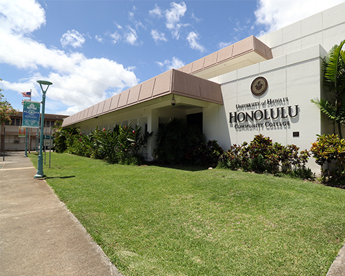 Building at Honolulu Community College